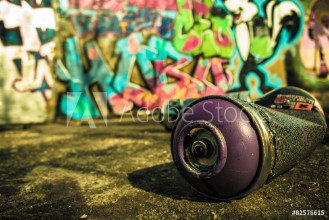 Image de Spray Can Used For Graffiti  Stock image